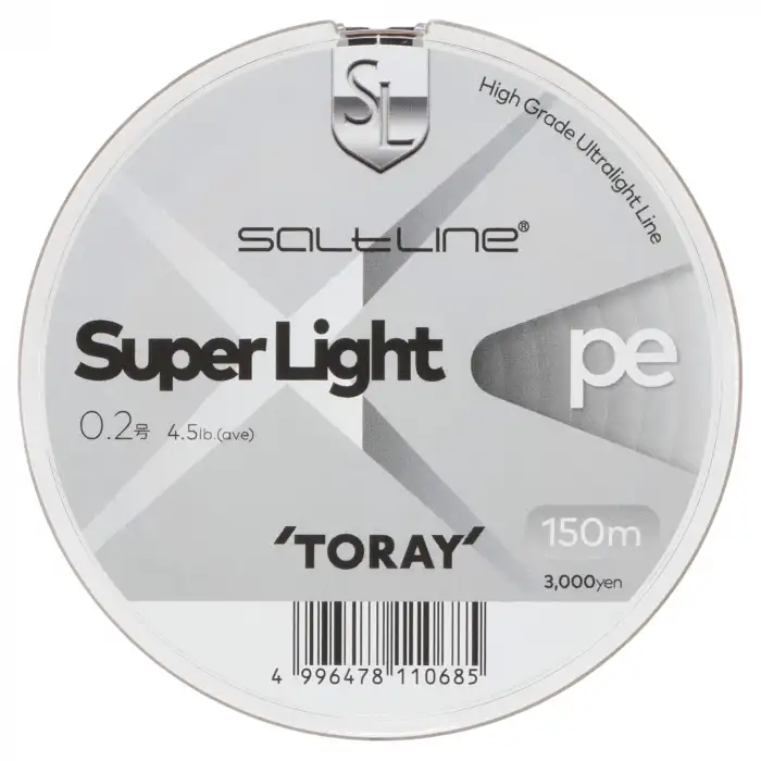 Toray SALTLINE SUPER LIGHT PE 150m 0.2 pe (F72N)