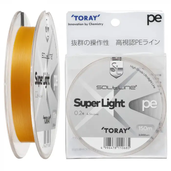 Toray SALTLINE SUPER LIGHT PE 150m 0.2 pe (F72N)