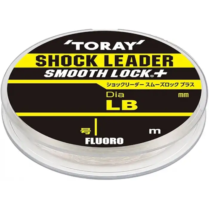 Toray SHOCK LEADER SMOOTH LOCK 45m 3LB 0.6 (S758) 1.35 kg 0.128 mm