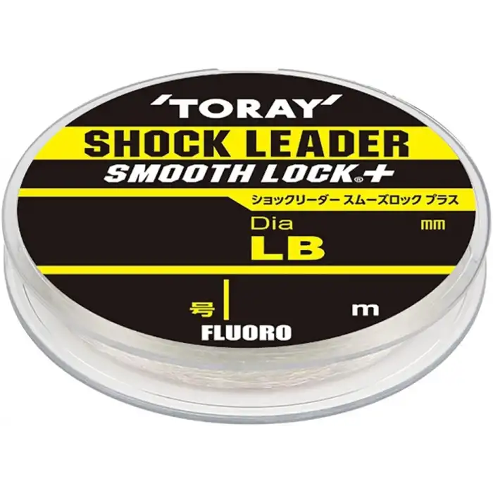 Toray SHOCK LEADER SMOOTH LOCK Flourocarbon 35m 28LB 7 (S758) 12.7 kg 0.435 mm