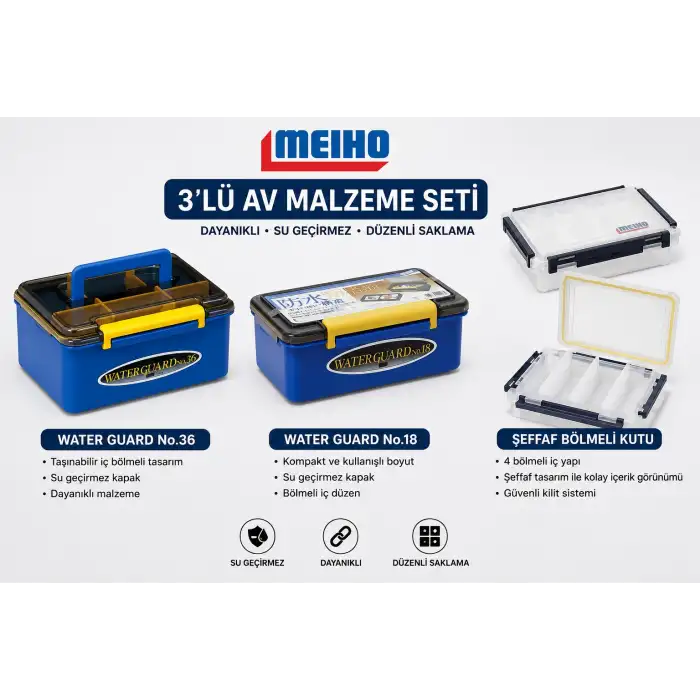 Water Guard Serisi 3 lü Paket (18-36-800)