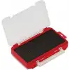 Meiho Run Gun Case 1010W-1 Çift Taraflı Evalı LRF Kutusu - Balıkçılık Malzemesi Organizer -Kırmızı