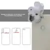 HPY Pazar 60X LED Işıklı Telefon Dijital Mikroskobu – Evrensel Klipsli Lens