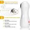 OmniaX Otomatik İnteraktif Kedi Oyuncağı - Hareket Sensörlü, Şarjlı, LED Işıklı