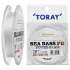 Toray SEA BASS PE POWER GAME 150m 18LB (F71L)