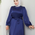 Taşlı Saten Abiye