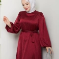 Taşlı Saten Abiye