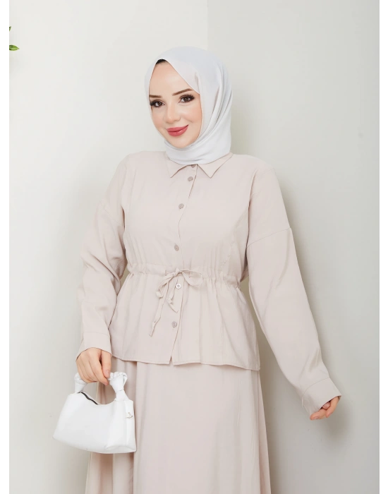 Modal Kumaş Etekli Takım