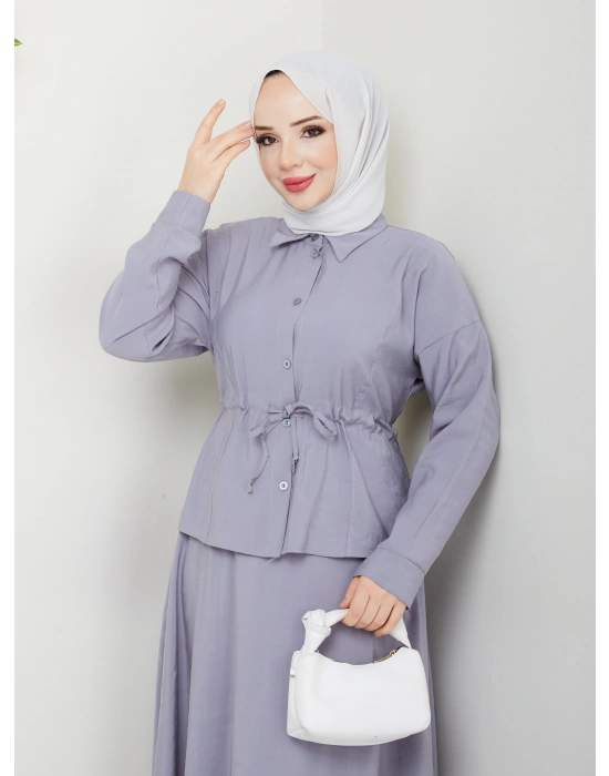 Modal Kumaş Etekli Takım