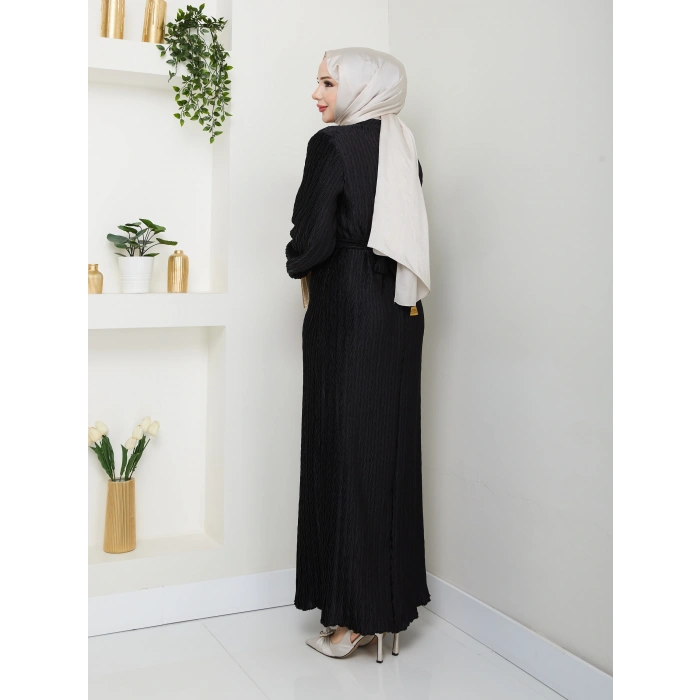 Kendiliğinden Piliseli Elbise