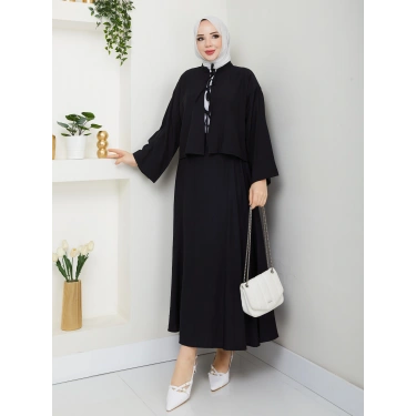 Önü Bağlamalı Çilek Kumaş Etekli Takım