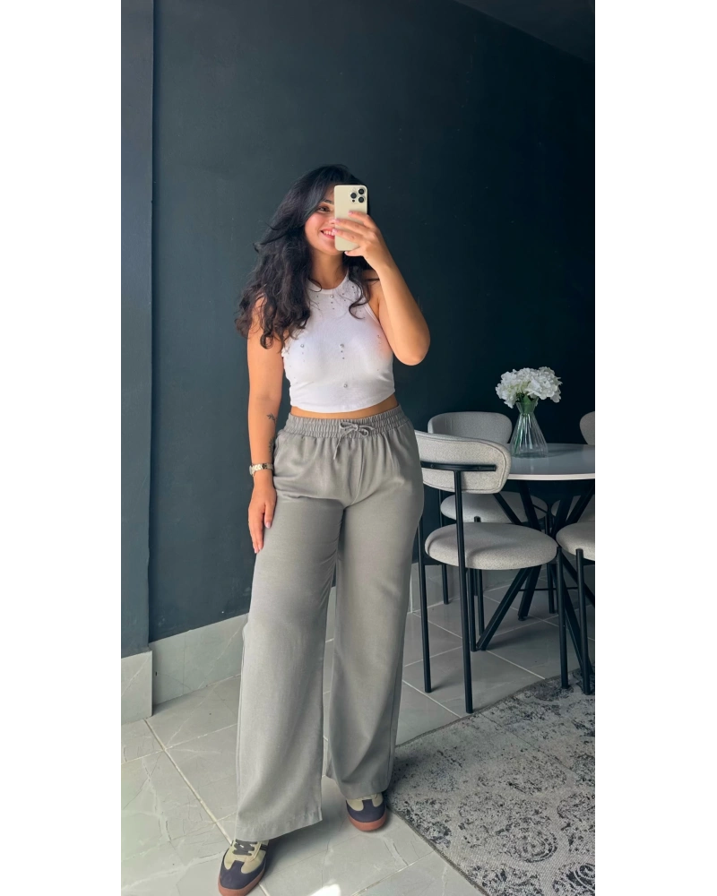 ORJ ZR FÜME KETEN PANTOLON