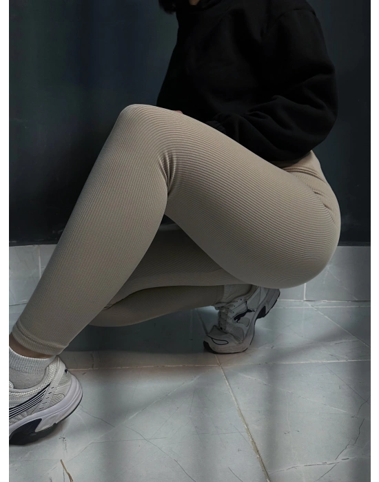 Acı Kahve Fitilli Tayt