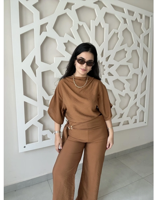 Tokalı Modal Camel Takım
