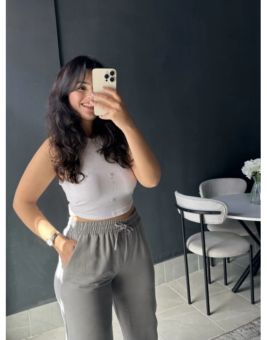 ORJ ZR FÜME KETEN PANTOLON