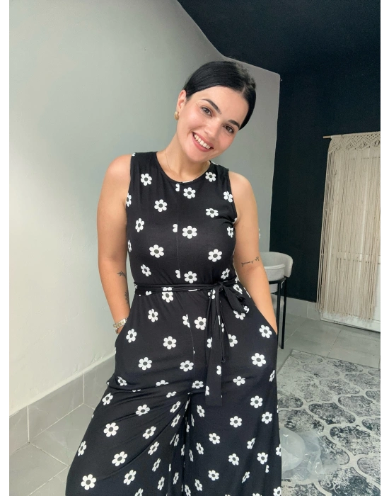 Papatya Desenli Tulum