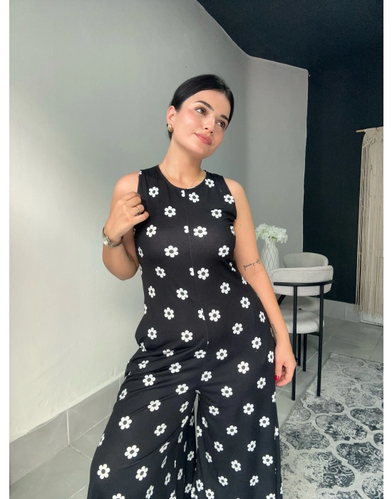 Papatya Desenli Tulum