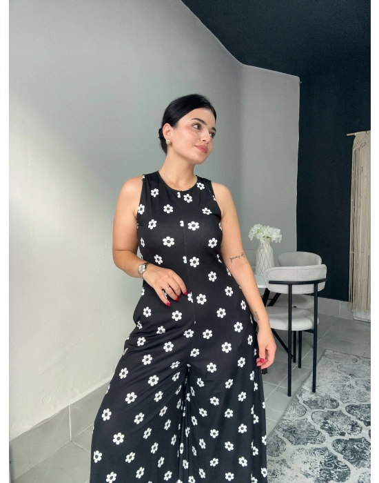 Papatya Desenli Tulum