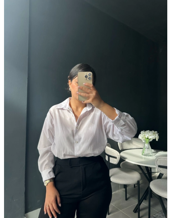 Siyah Palazzo Pantolon