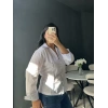 Arkadan Bağlamalı Beyaz Gömlek