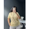 Cos Marka Sarı Basic Tişört