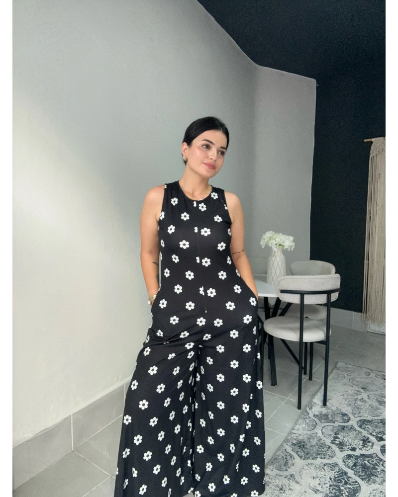 Papatya Desenli Tulum