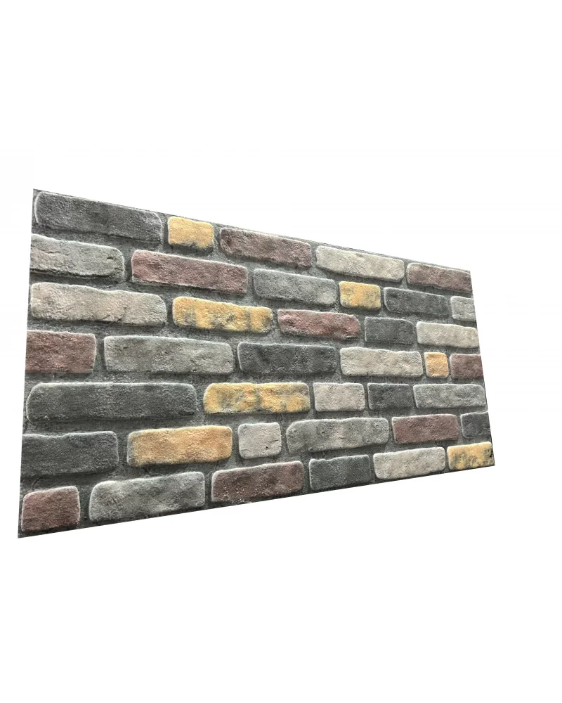 Tuğla Desenli Dekoratif Strafor Duvar Paneli