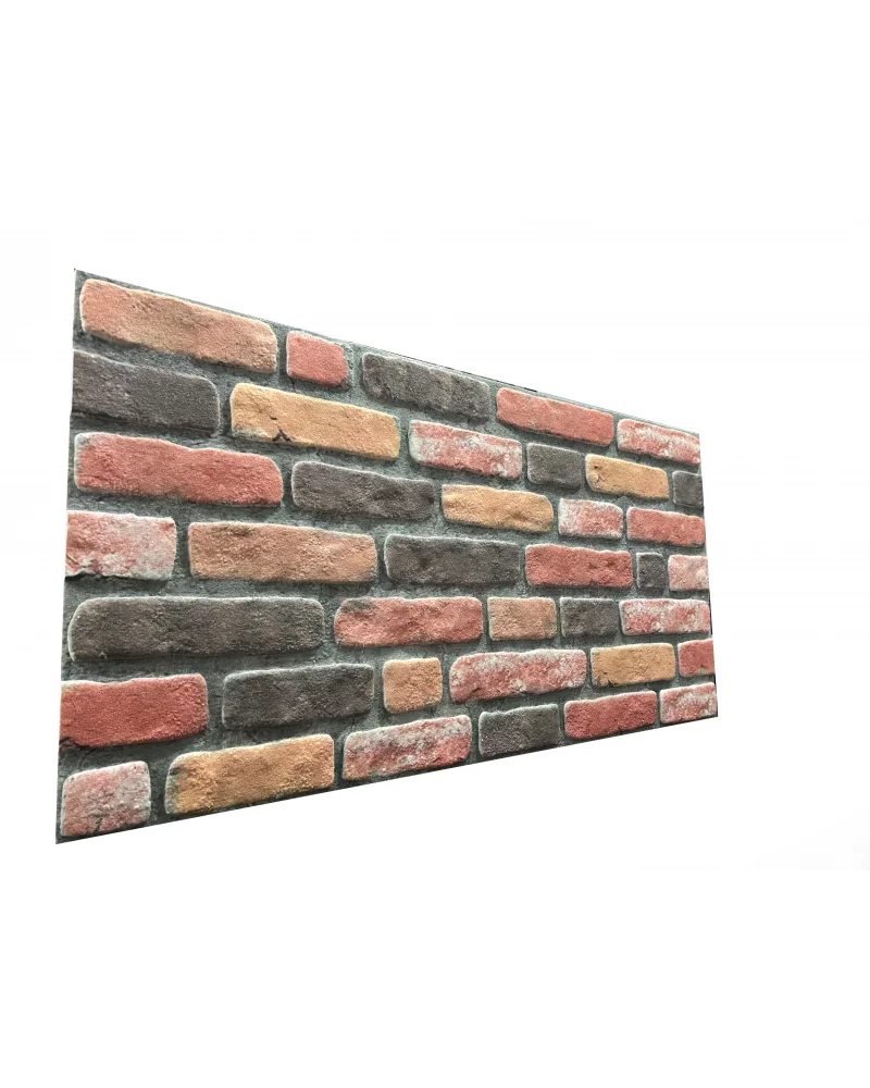 Tuğla Desenli Dekoratif Strafor Duvar Paneli