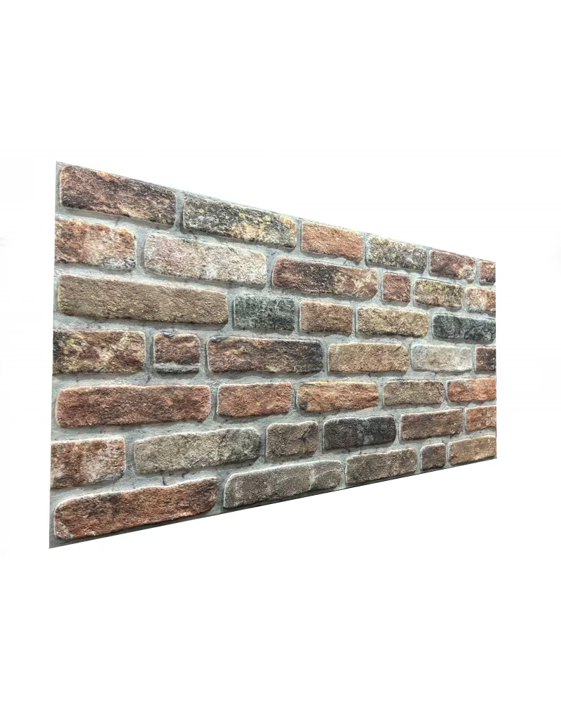 Tuğla Desenli Dekoratif Strafor Duvar Paneli