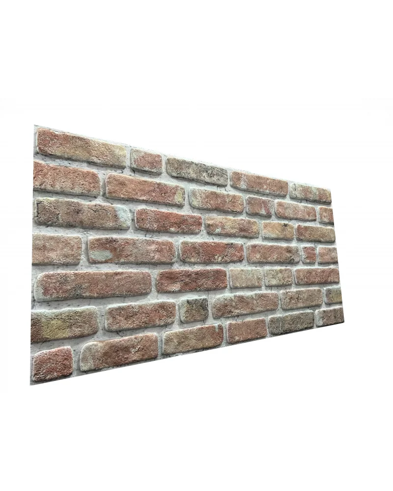 Tuğla Desenli Dekoratif Strafor Duvar Paneli