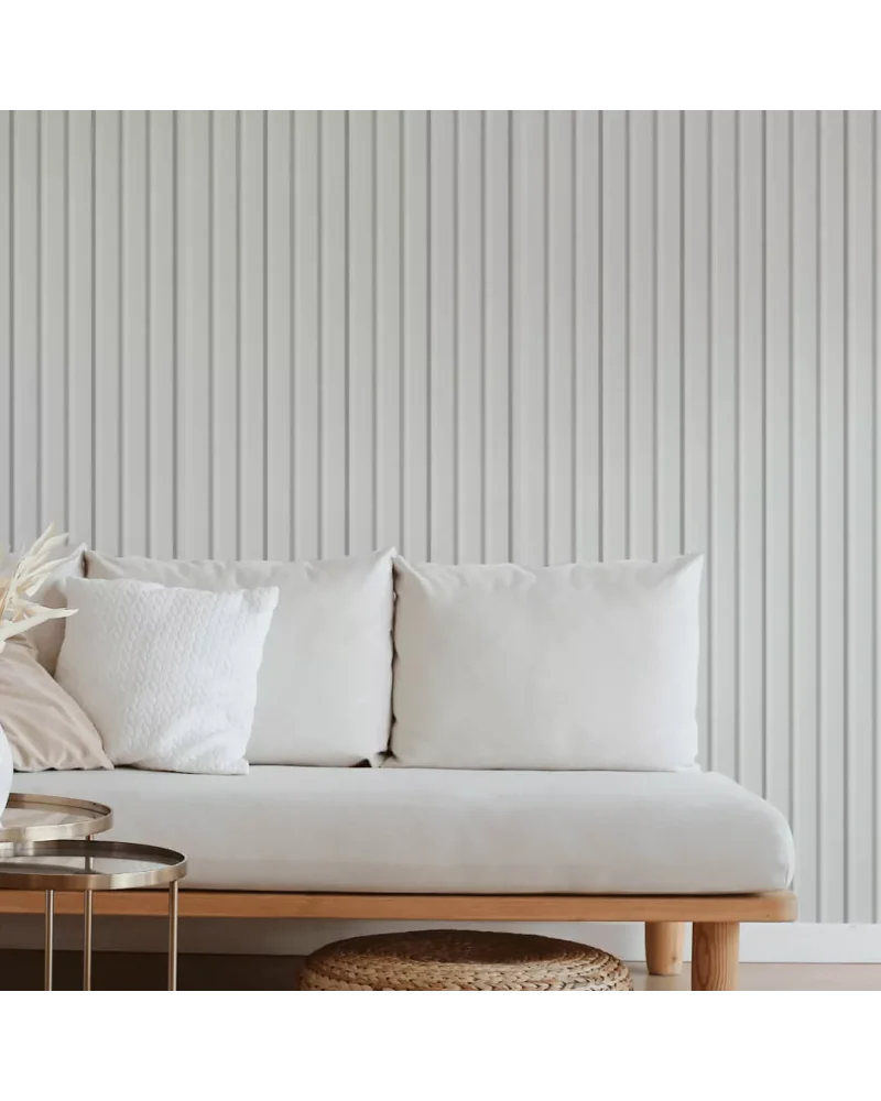 Mdf Duvar Lambri Panel 12cmx280cm Beyaz