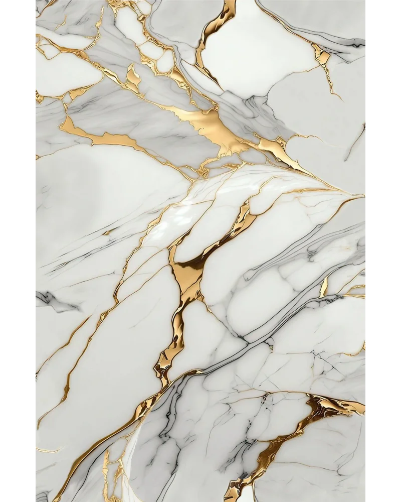 Mermer Desenli Pvc Duvar Paneli 122cmx244cm