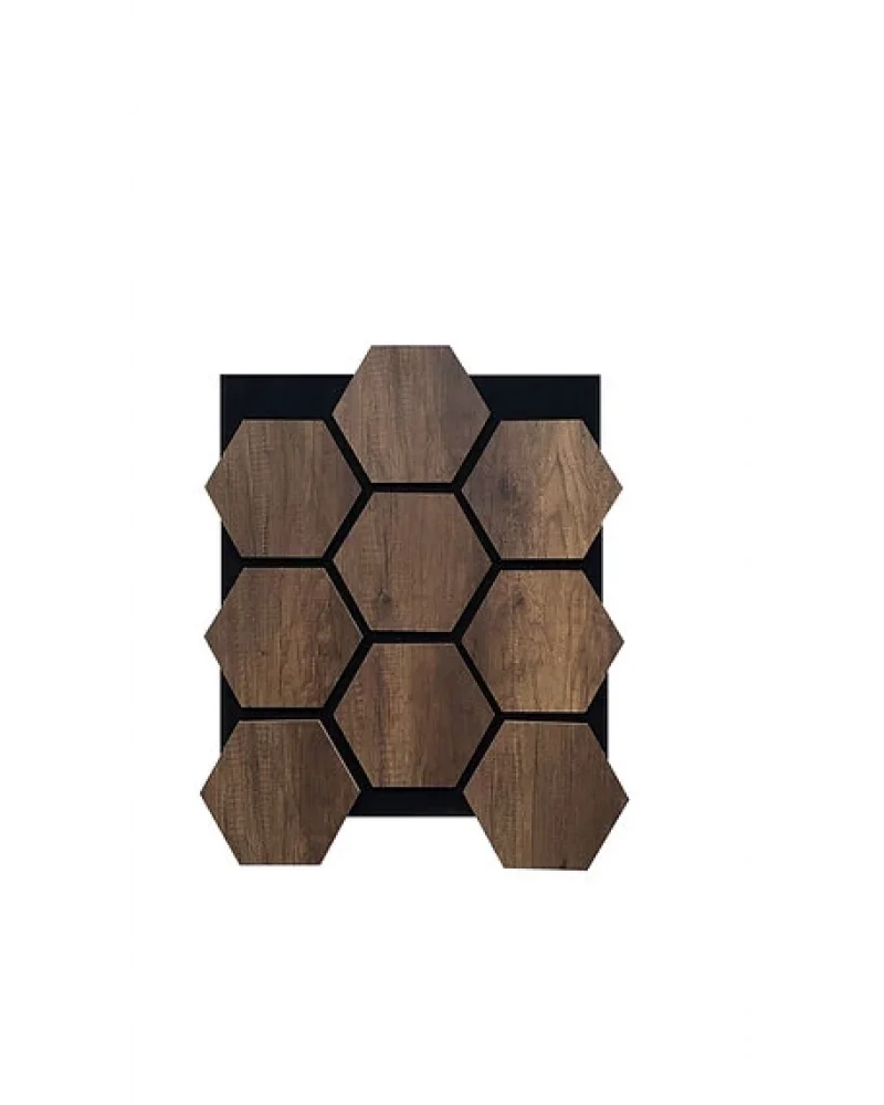 Hexagon AltıGen Mdf Akustik Duvar Paneli 65x80 CM Hamilton