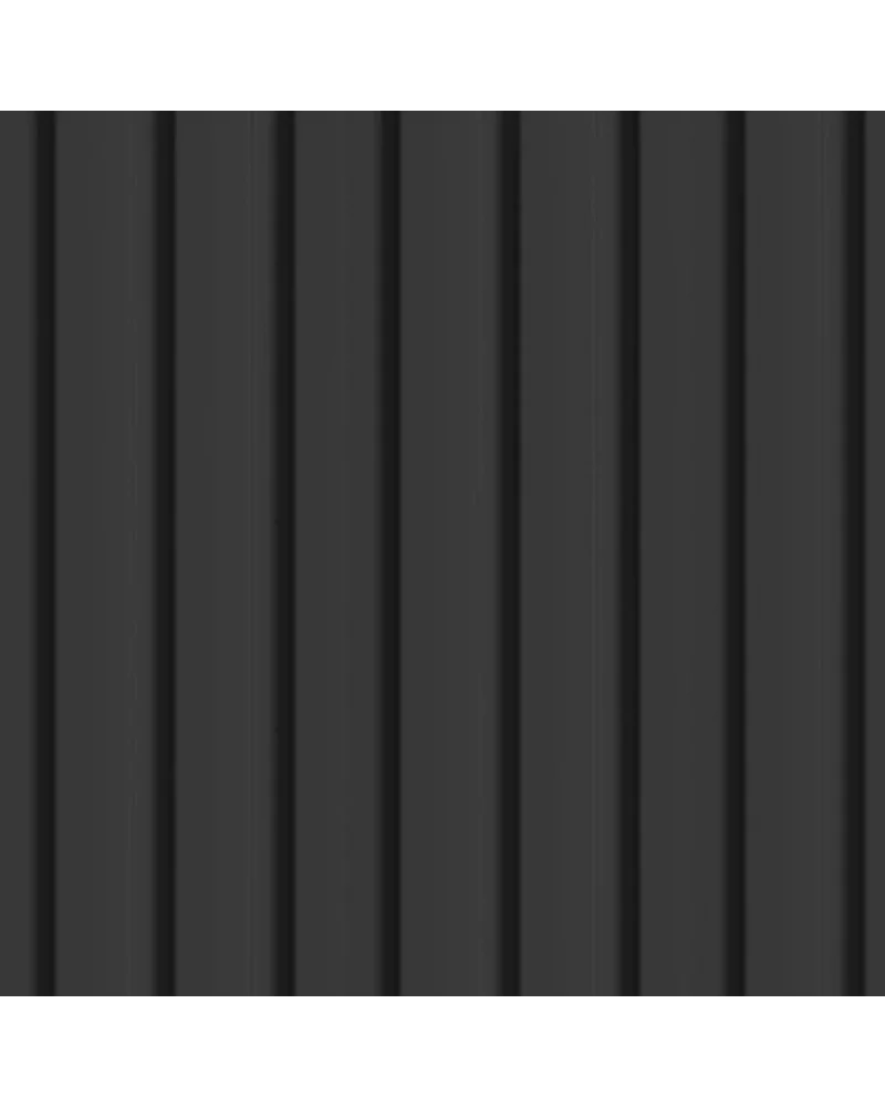 Mdf Duvar Lambri Panel 12cmx280 cm Siyah