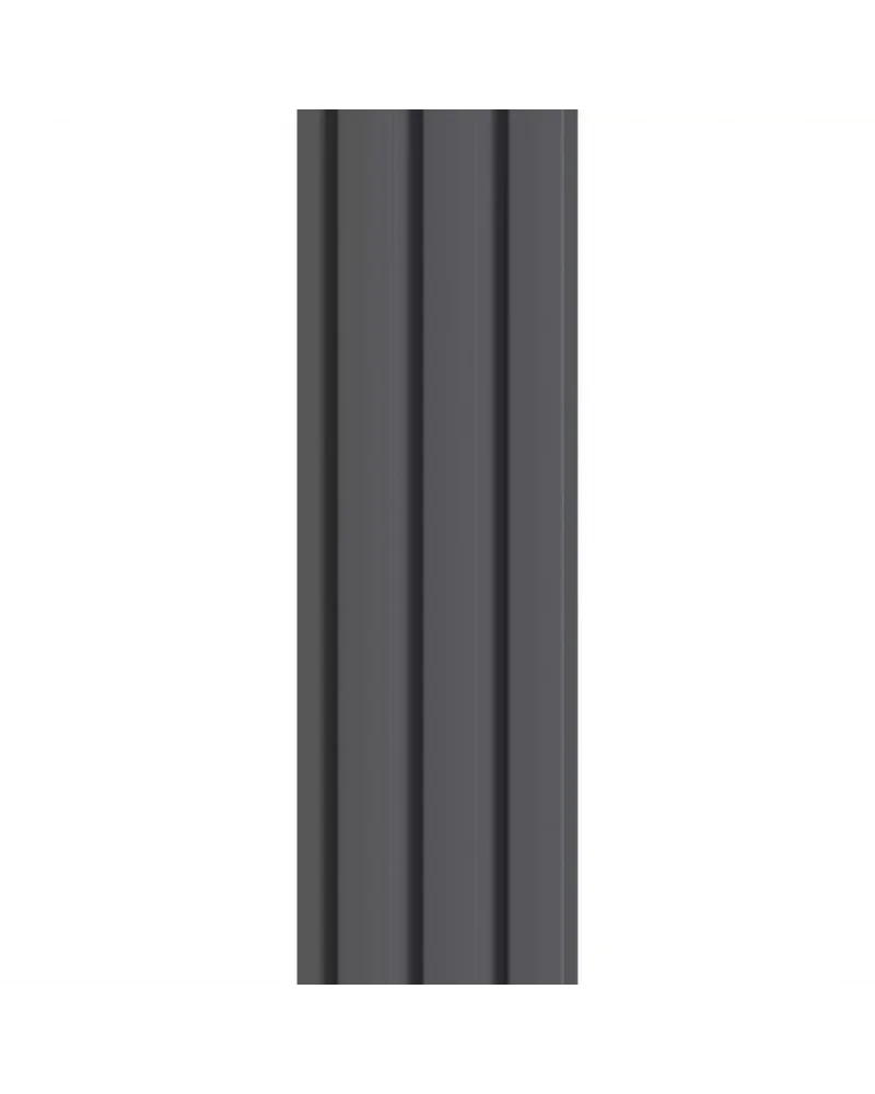 Mdf Duvar Lambri Panel 15cmx280cm Antrasit
