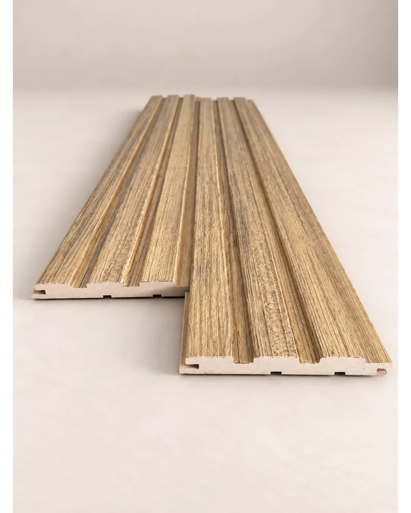 Mdf Duvar Lambri Panel 12cmx280cm Teak
