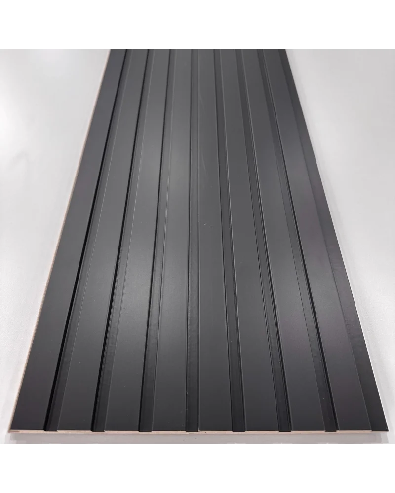 Mdf Duvar Lambri Panel 15cmx280cm Siyah