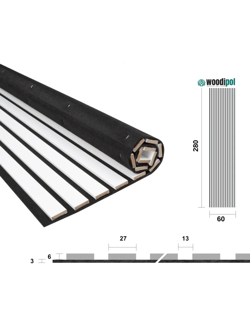Woodipol-BEYAZ 60*280 cm