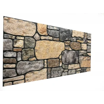 DOĞAL BUZ TAŞ DESENLİ DUVAR PANELİ