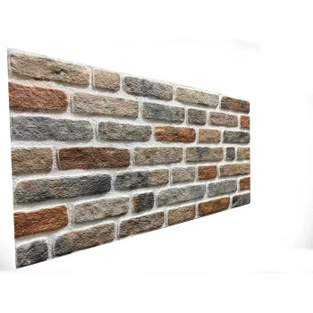 Tuğla Desenli Dekoratif Strafor Duvar Paneli