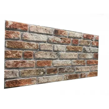 Tuğla Desenli Dekoratif Strafor Duvar Paneli