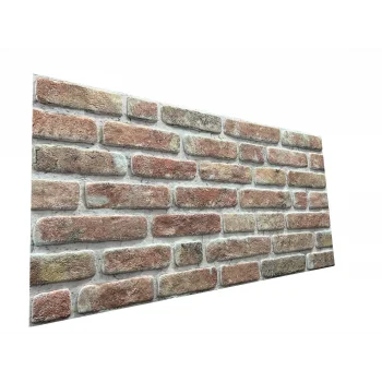 Tuğla Desenli Dekoratif Strafor Duvar Paneli