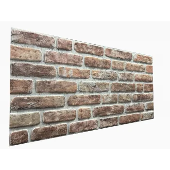 Tuğla Desenli Dekoratif Strafor Duvar Paneli