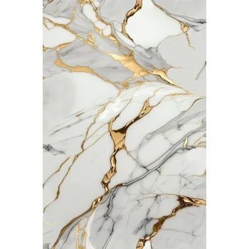 Mermer Desenli Pvc Duvar Paneli 122cmx244cm