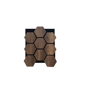 Hexagon AltıGen Mdf Akustik Duvar Paneli 65x80 CM Hamilton