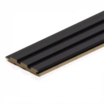 Mdf Duvar Lambri Panel 12cmx280 cm Siyah
