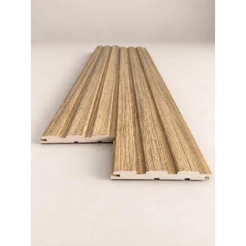 Mdf Duvar Lambri Panel 12cmx280cm Teak