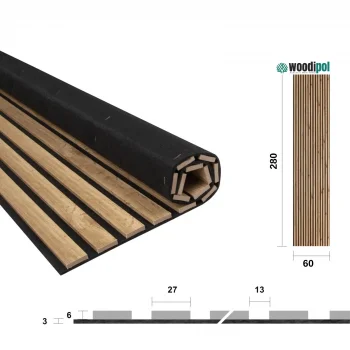 Woodipol BOZKIR KAHVE 60*280 cm