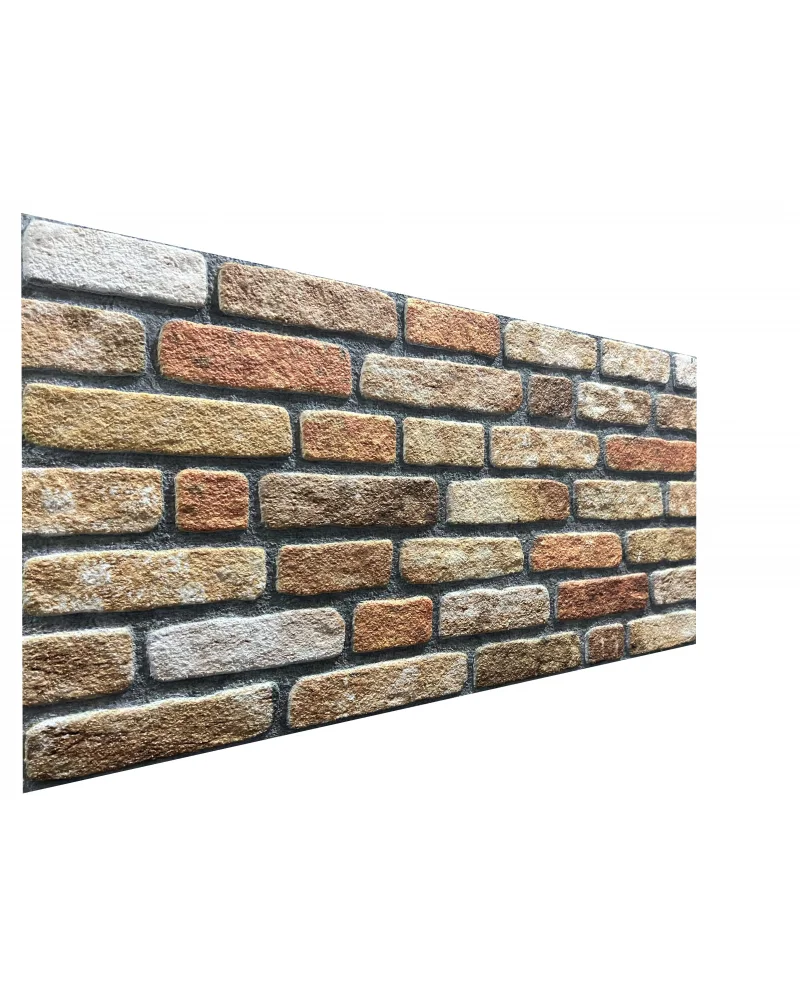 Tuğla Desenli Dekoratif Strafor Duvar Paneli