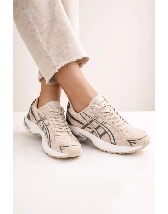 Kadın Air Taban Spor Ayakkabı Nefes Alabilir Fileli